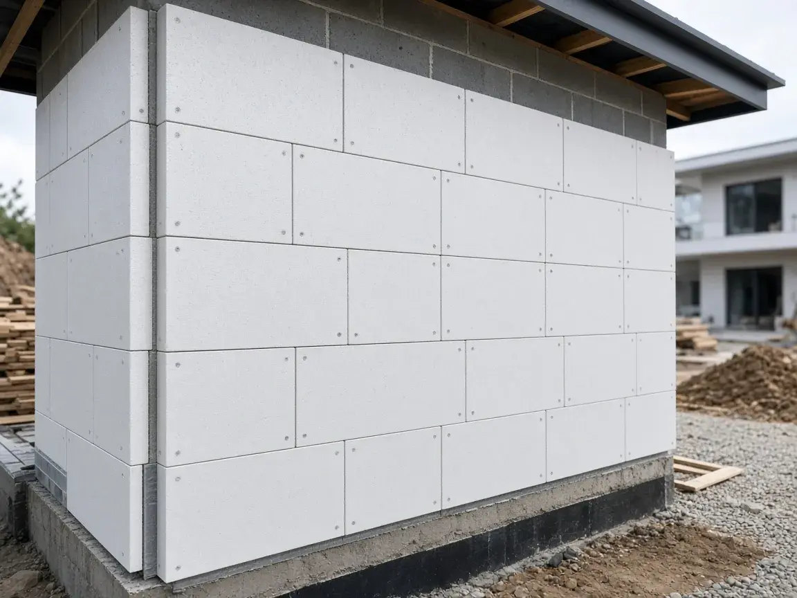 Obra com isolamento térmico da envolvente